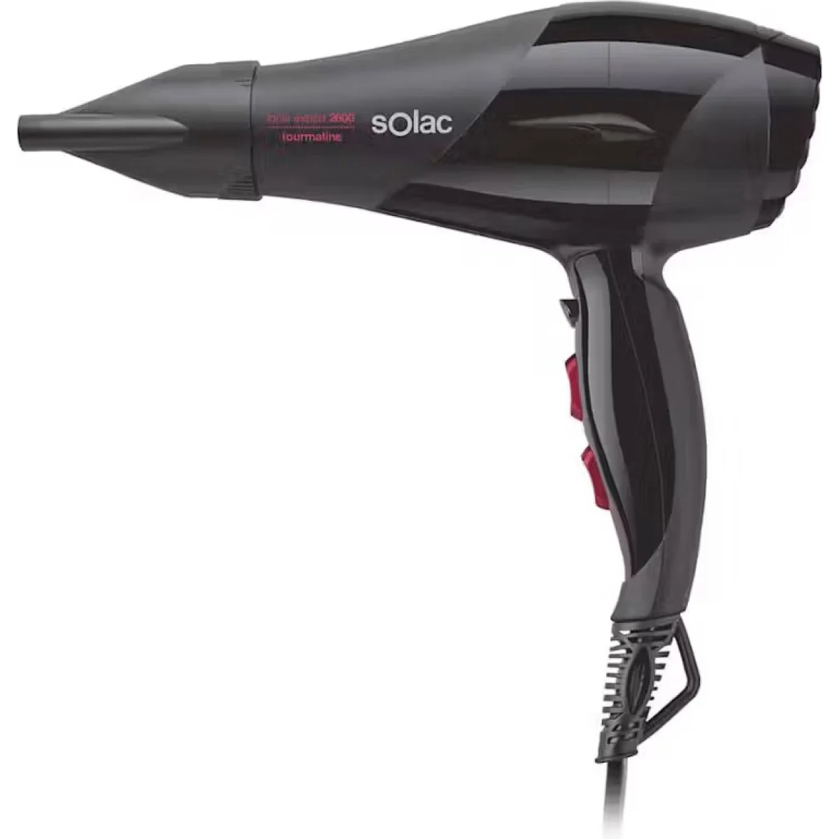 Secador de Pelo Solac 2600W Motor AC Potente y Eficiente