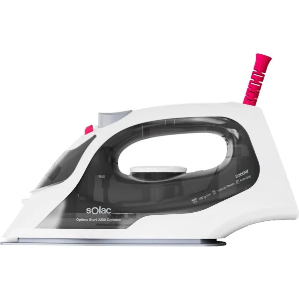 Plancha Vapor Solac 2200W Optima Star Ceramic
