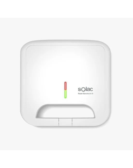Sandwichera Solac SD5054 2 Cav Blanca con Corte