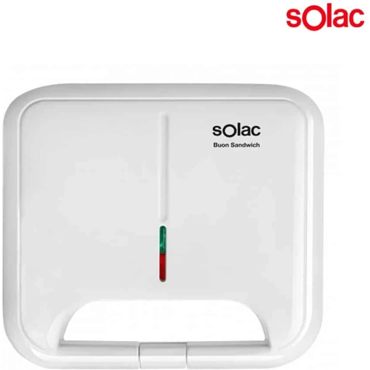 Sandwichera Solac SD5054 2 Cav Blanca con Corte