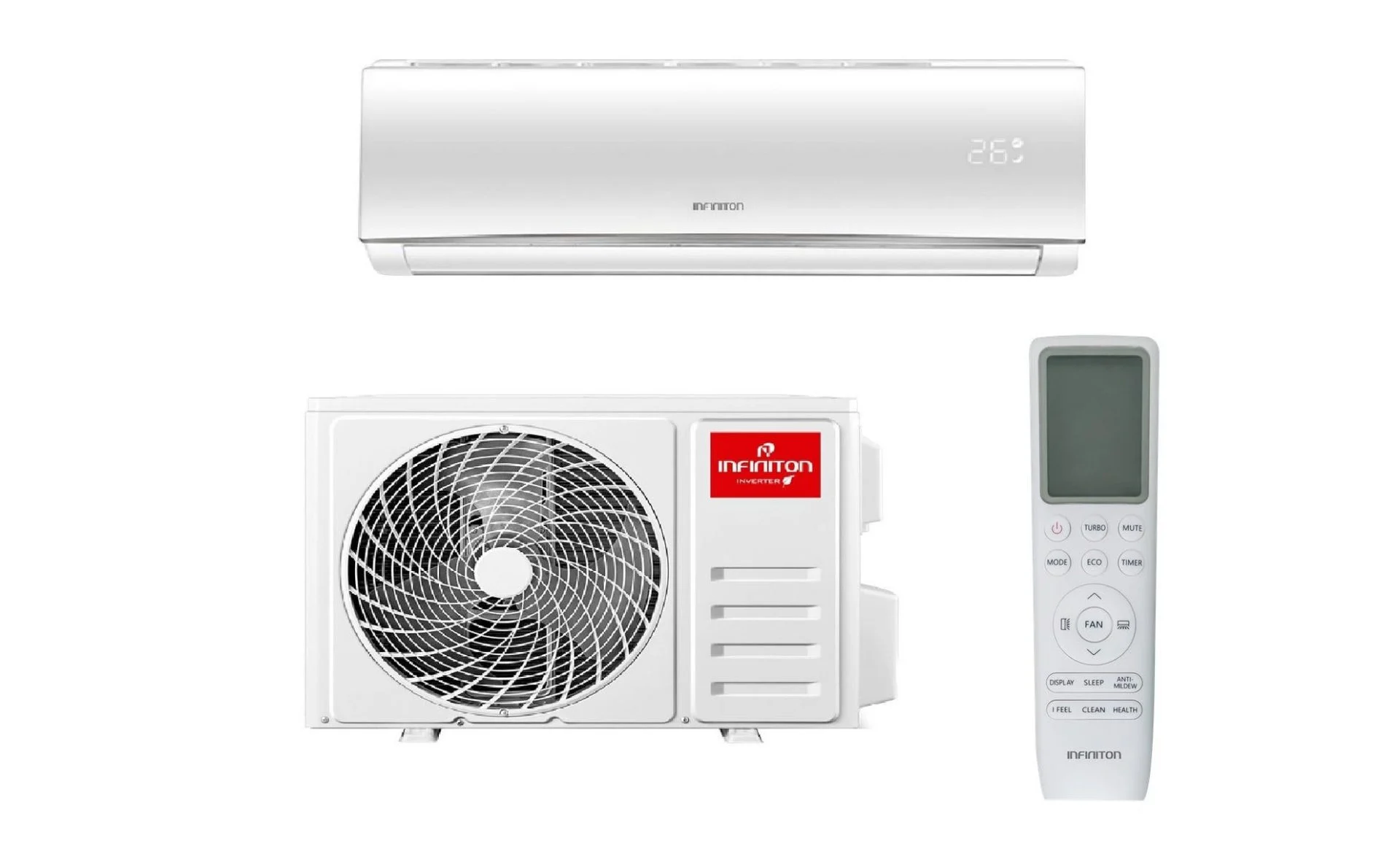 Aire Acondicionado Infiniton SPTSE18A2 4500 Frigorías WiFi Eco Cool