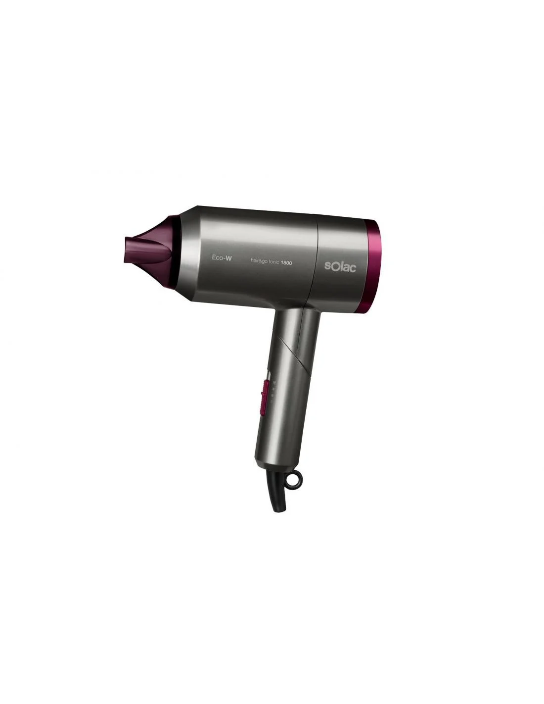 Secador de Pelo Solac Hair&Go 1800 Ionic 2000W Plegable