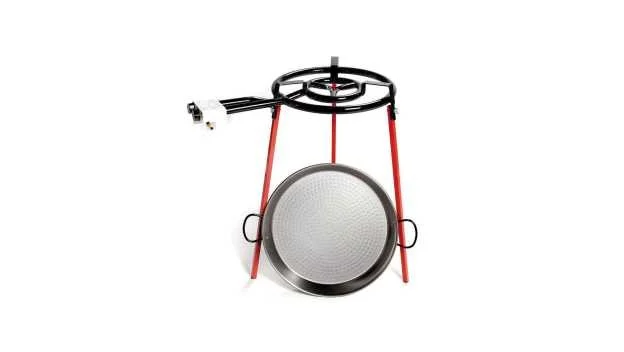Set Paellera 46 cm + Quemador Gas 40 cm + Patas