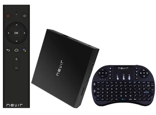 Smart TV Box Nevir 4K Streaming Multimedia
