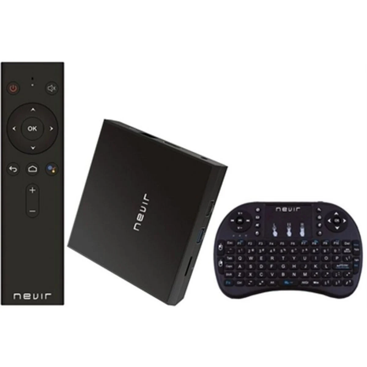Smart TV Box Nevir 4K Streaming Multimedia