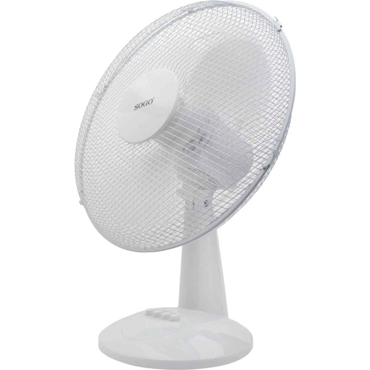 Ventilador sobremesa Sogo 16" 40 cm 50 W Oscilante Blanco