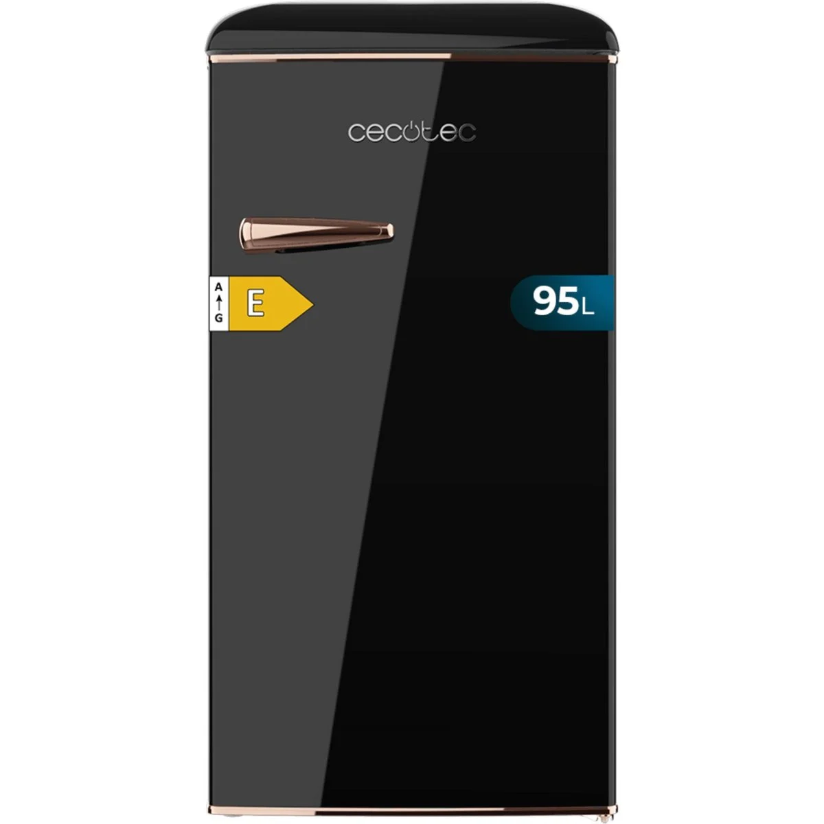 Frigorífico Cecotec Retro CoolMarket TT Negro Bajo Encimera