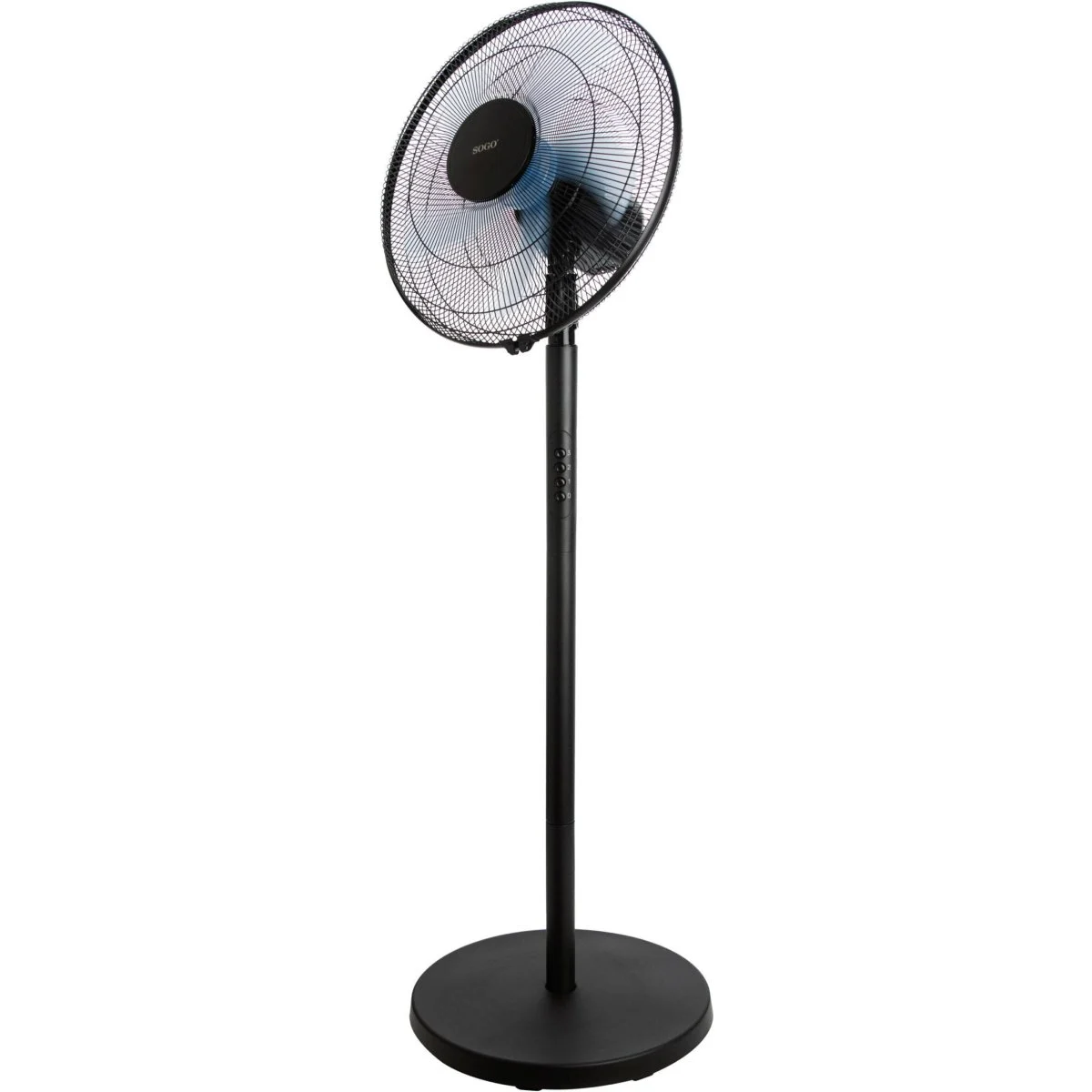 Ventilador de Pie Sogo SS21270 40 cm 3 Velocidades Oscilante Negro