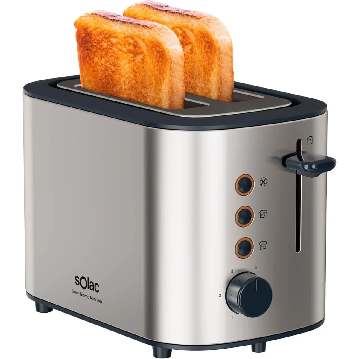 Tostador Solac BUON GIORNO Mini Inox 2 Rebanadas