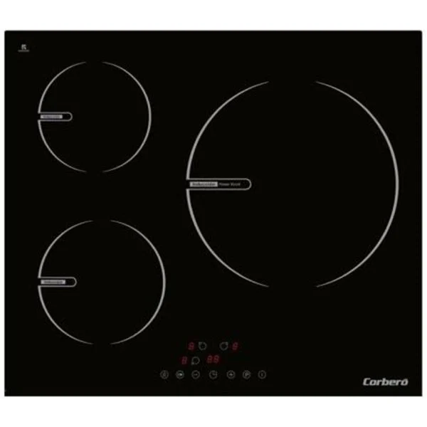 Vitrocerámica Inducción Corbero 3 F 29 cm Clase A
