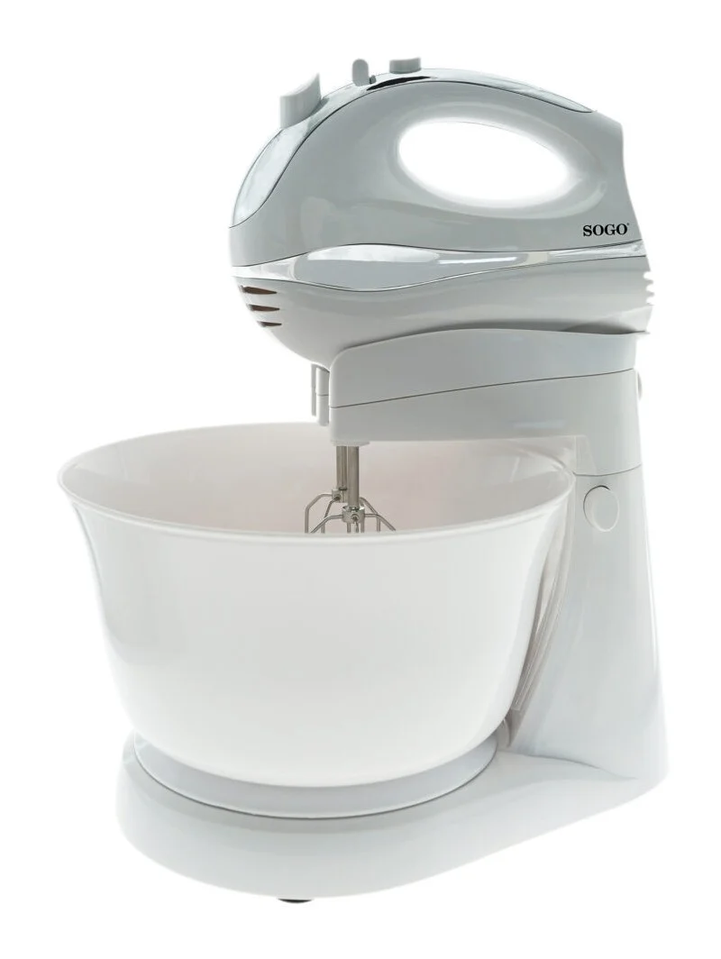 Batidora de Varillas Sogo SS14290 300 W 5 Velocidades 3 L Cromo Blanco
