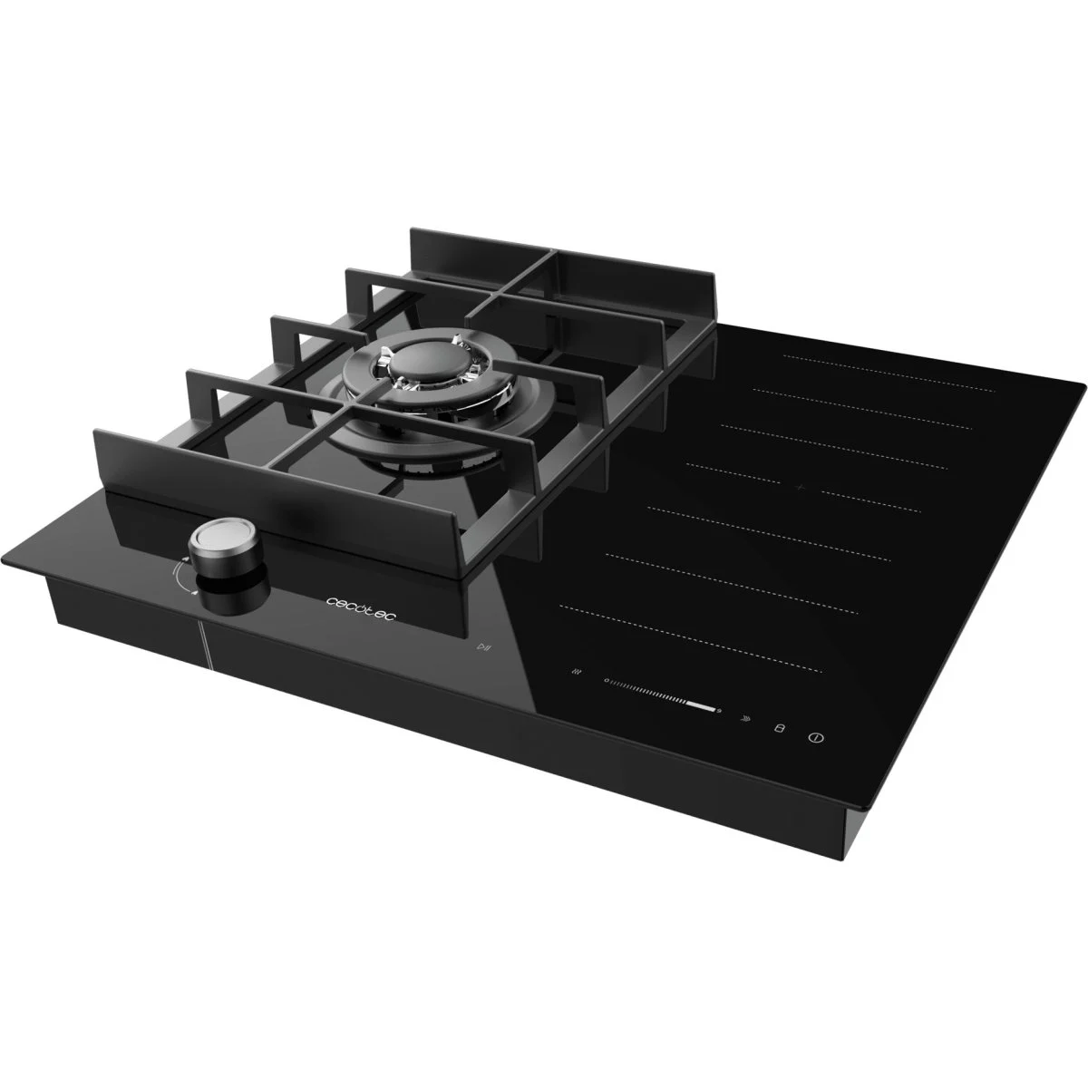 Placa de cocina Cecotec Squad GI 3500 Hybrid FullFlex Gas e Inducción