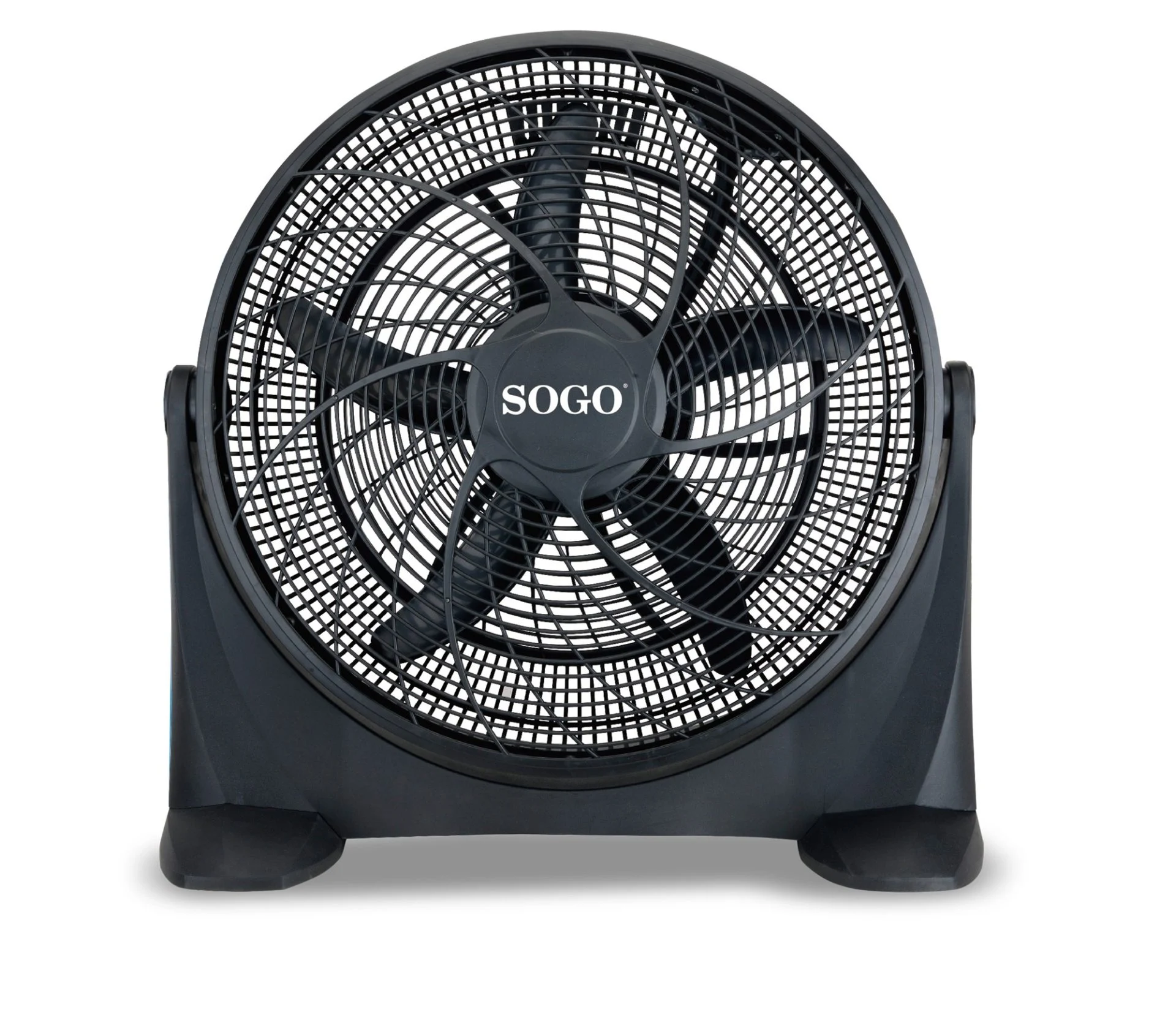 Ventilador de pie industrial Sogo SS21100 50 cm 125 W Negro