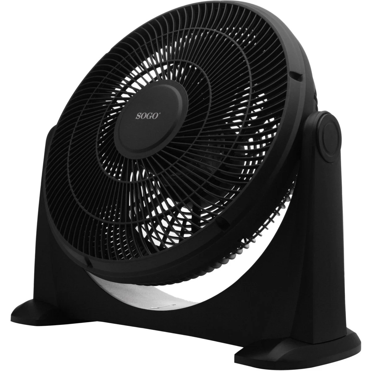 Ventilador de pie industrial Sogo SS21100 50 cm 125 W Negro