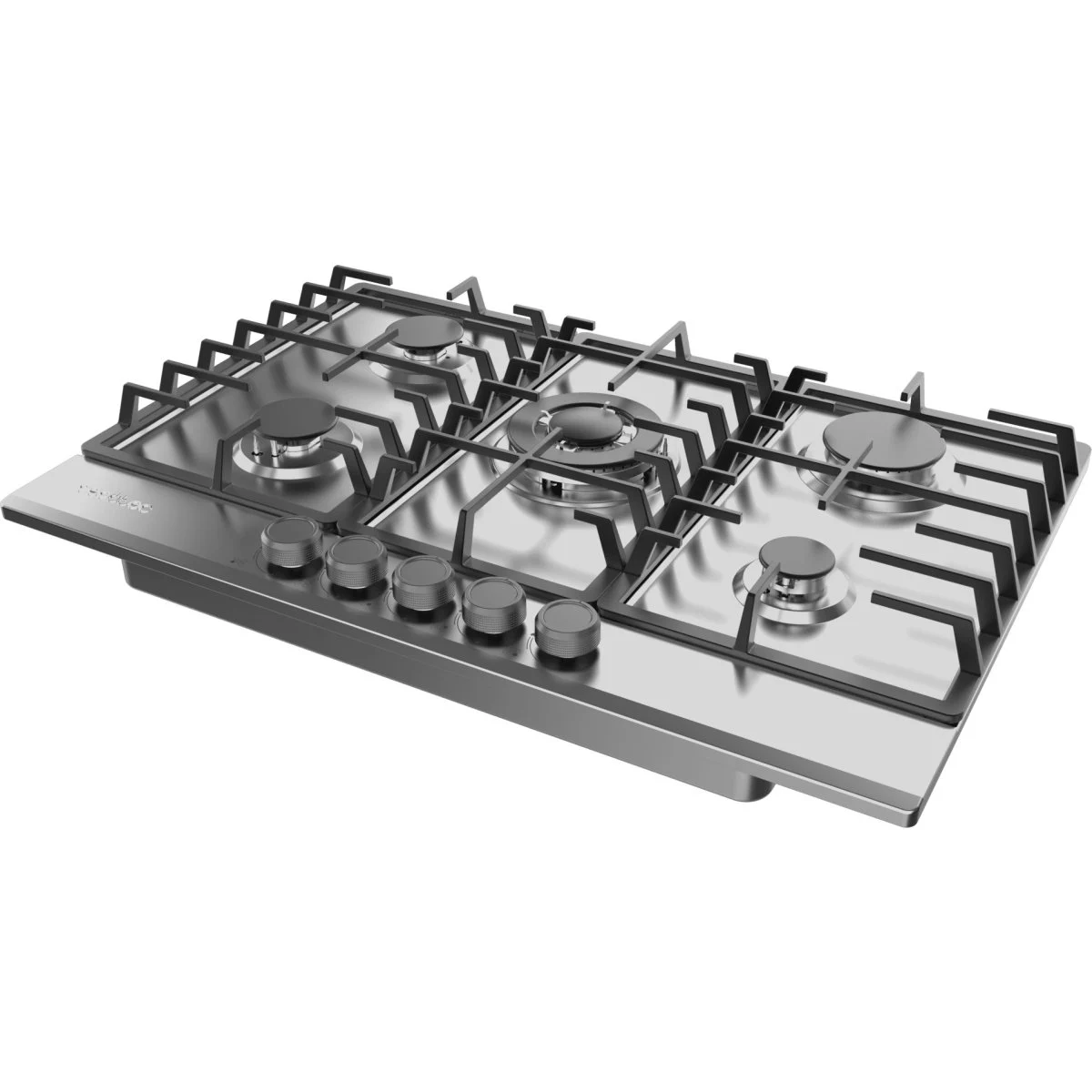 Placa de Gas Cecotec Bolero Squad GN 5200F Inox 5 Fuegos 11 kW