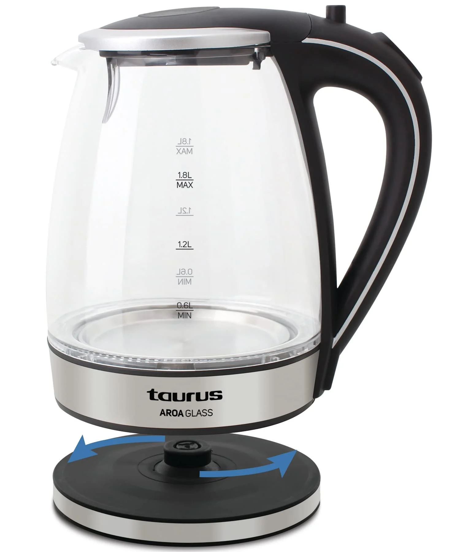 Hervidor Taurus Aroa Glass 200 W 1.8 L