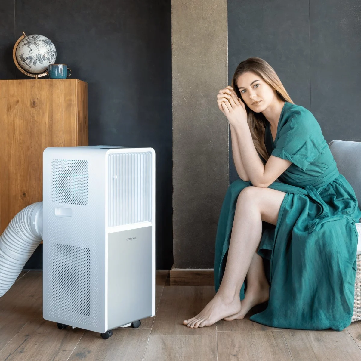 Aire acondicionado portátil Cecotec 2200 Frigo Solo Frío ForceClima 9150 Style