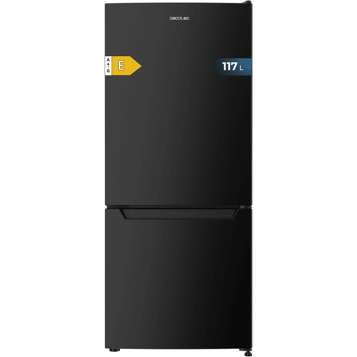 Frigorífico Combi Cecotec 117 DF BLACK E Negro No Frost