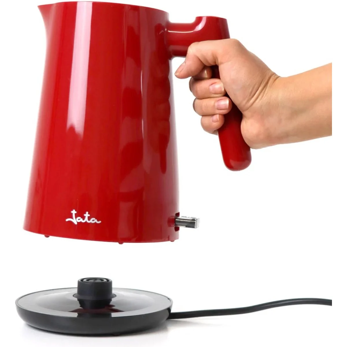 Hervidor Jata JEHA1038 1 L 2200W Sin Cable Rojo