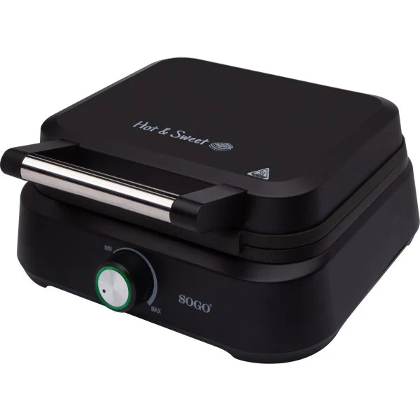 Gofrera Profesional Sogo 1500 W 2 Barquillos Antiadherente