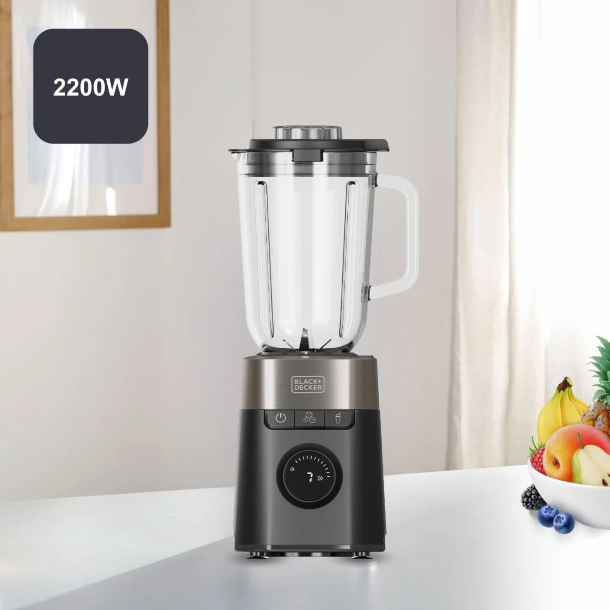 Batidora Jarra Black + Decker 2200 W Negra