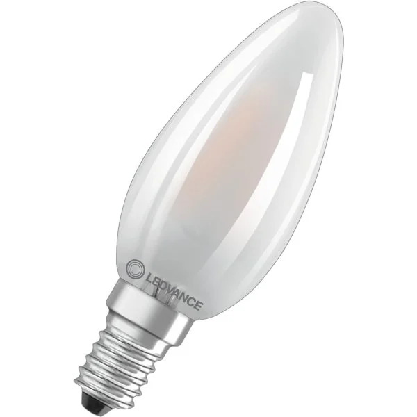 Bombilla LED Vela E14 5W Luz Cálida 3000K 470 lúmenes Bajo Consumo