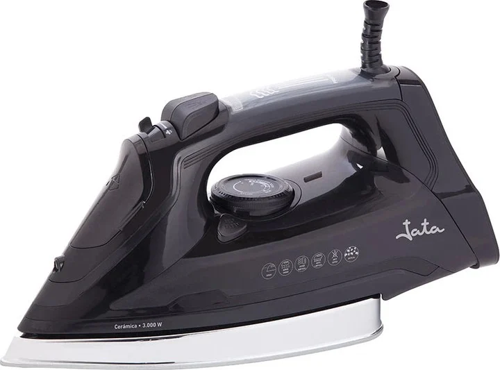 Plancha de Vapor Jata PL622C 3000 W Cermi Negra