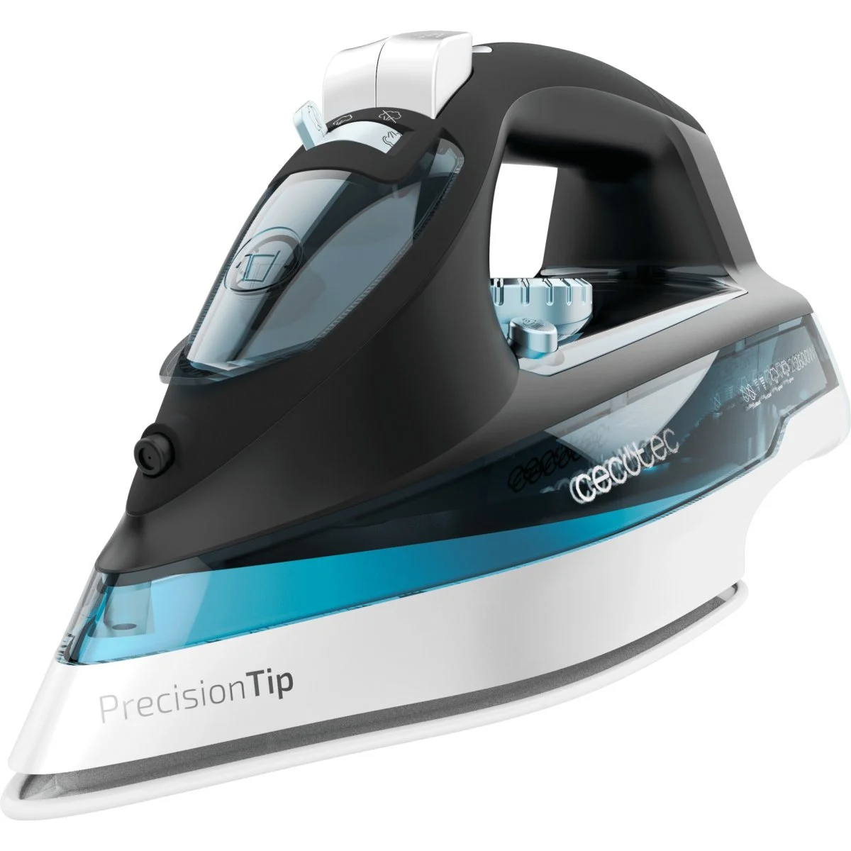 Plancha Vapor Cecotec IronHero 2600 W 210 g/min Suela Turbo Slide