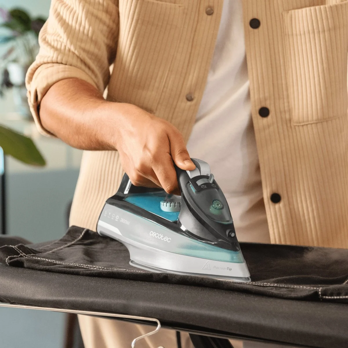 Plancha Vapor Cecotec IronHero 2600 W 210 g/min Suela Turbo Slide