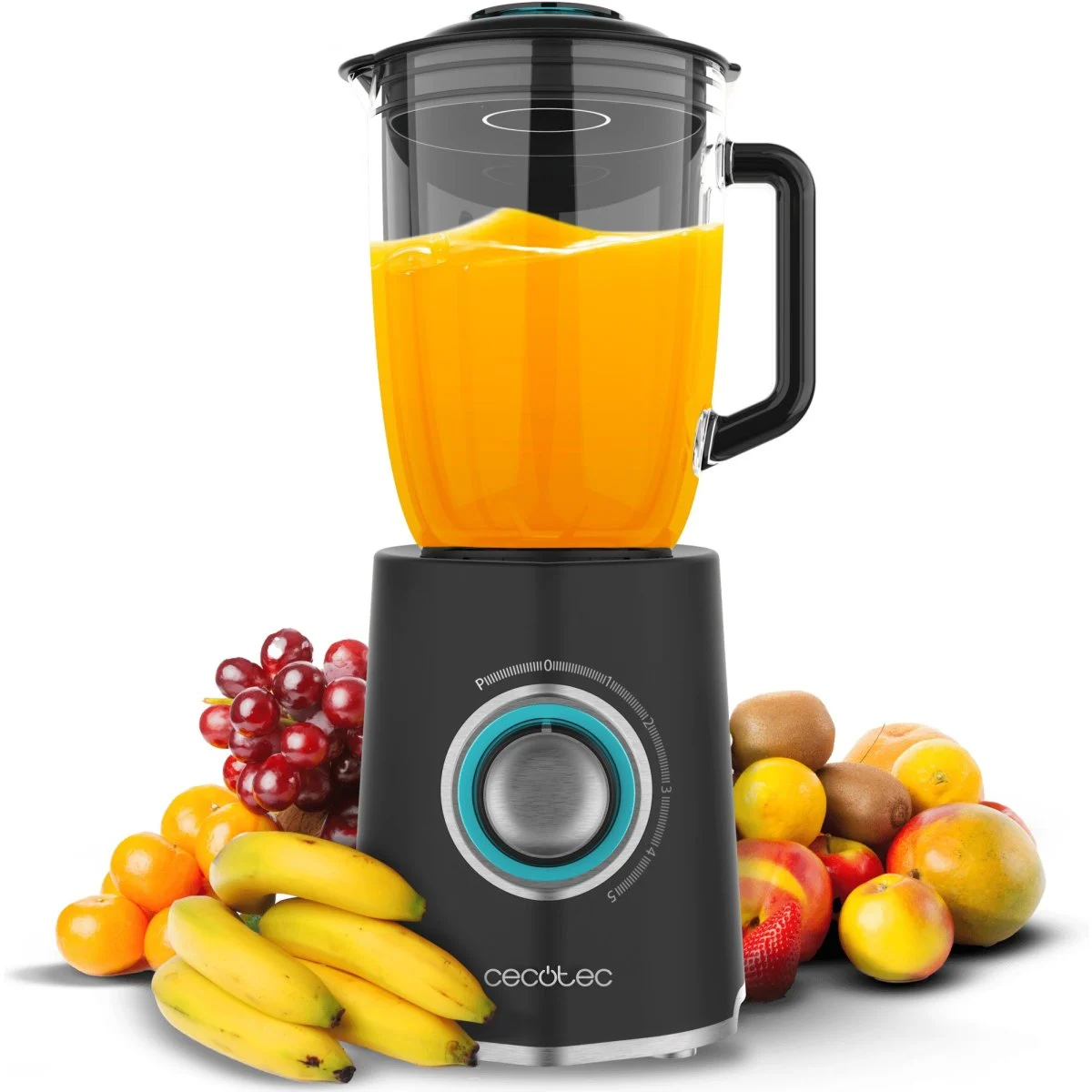 Batidora de Vaso Cecotec Power black Titanium 2000Max Mix Go 2000 W 1,5 L