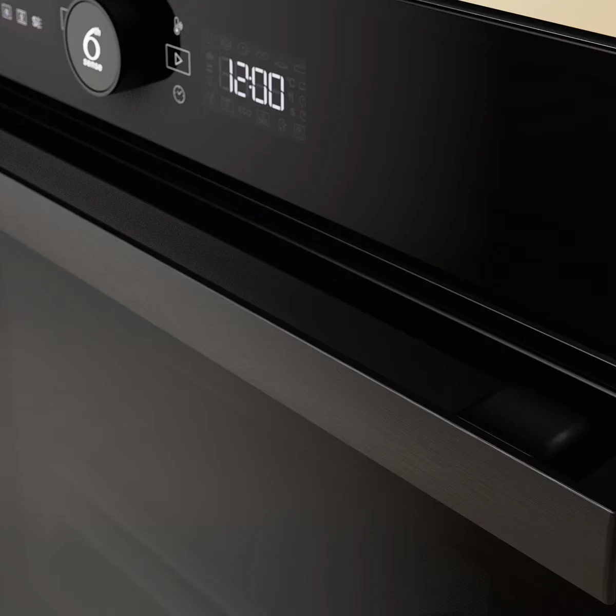 Horno Multifuncional Pirolítico Whirlpool WOI4S8PM1SB 73L Negro