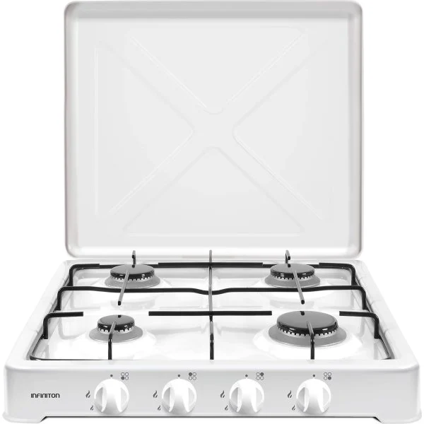 Hornillo Gas Infiniton Golpedado 4 F Blanco