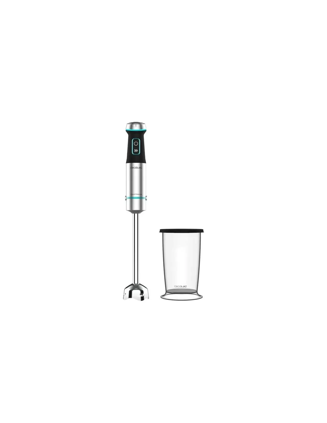 Batidora de mano Cecotec Power TitanBlack 1200 XL 1200 W Campana Antisalpicaduras
