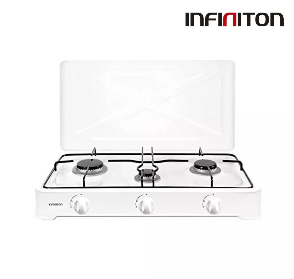 Hornillo Gas Infiniton Golpeado 3 F Blanco