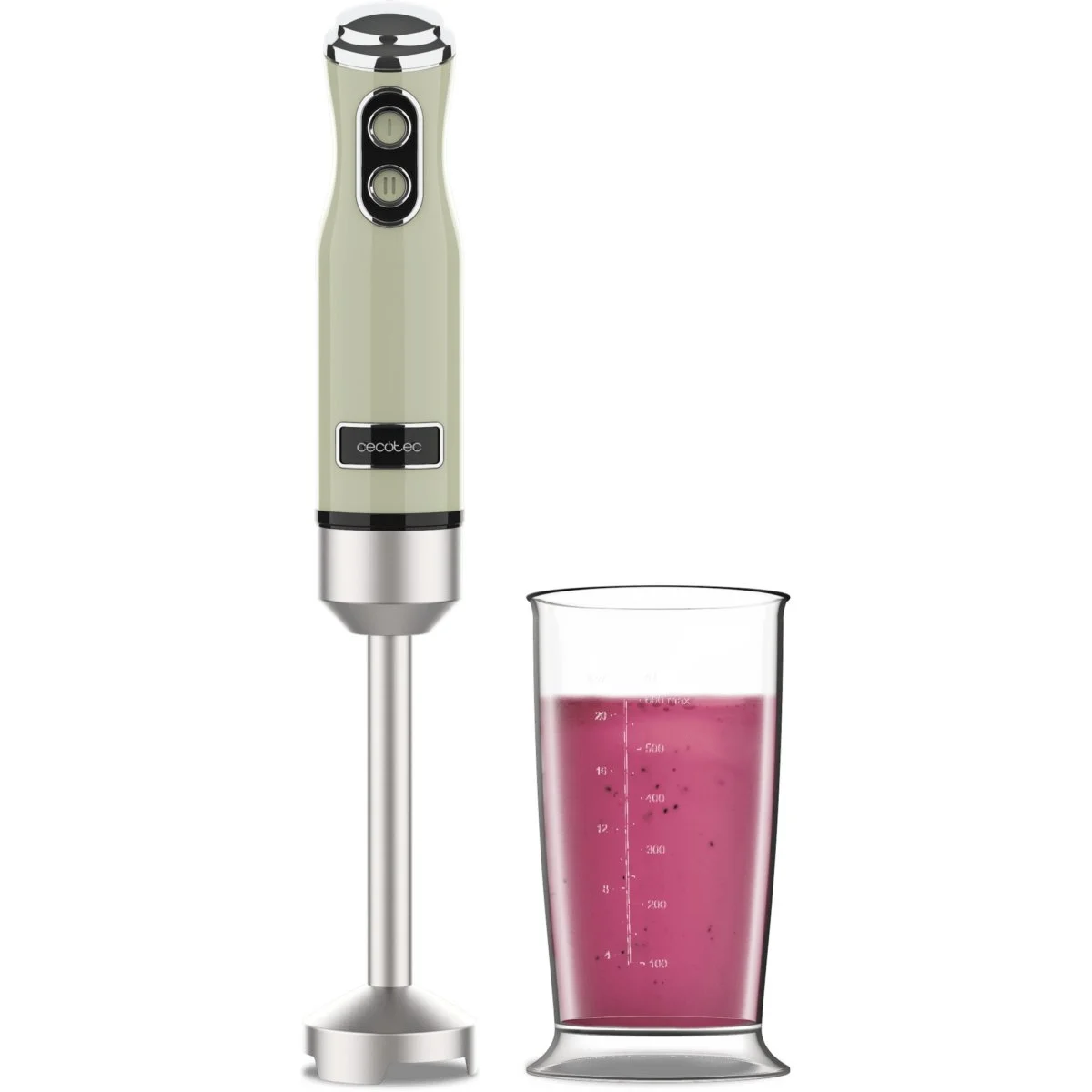 Batidora de mano Cecotec Power RetroGreen 1200MAX 1200 W Verde