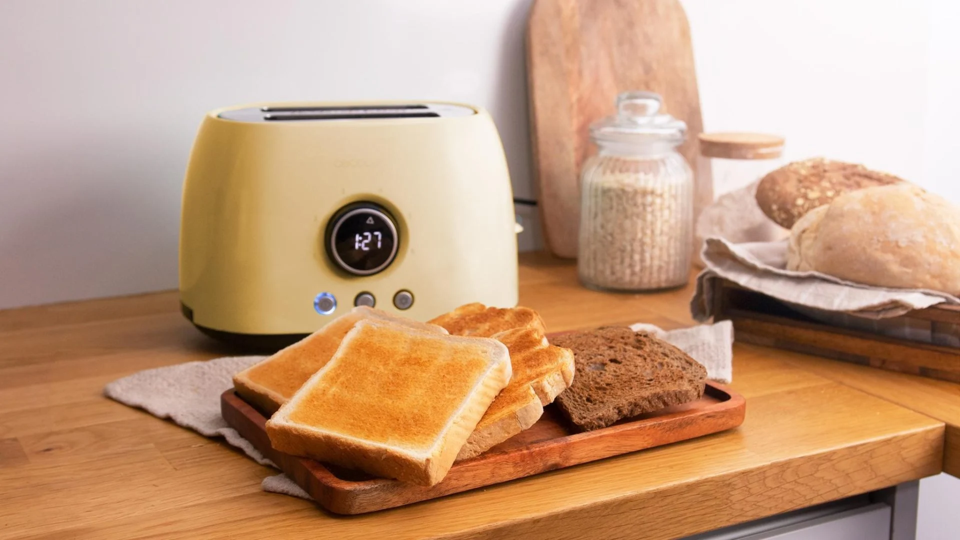 Tostadora Cecotec ClassicToast 8000 Yellow 800 W 2 Ranuras Extraanchas