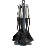 Set 7 Utensilios de Cocina Jata Mango Acero