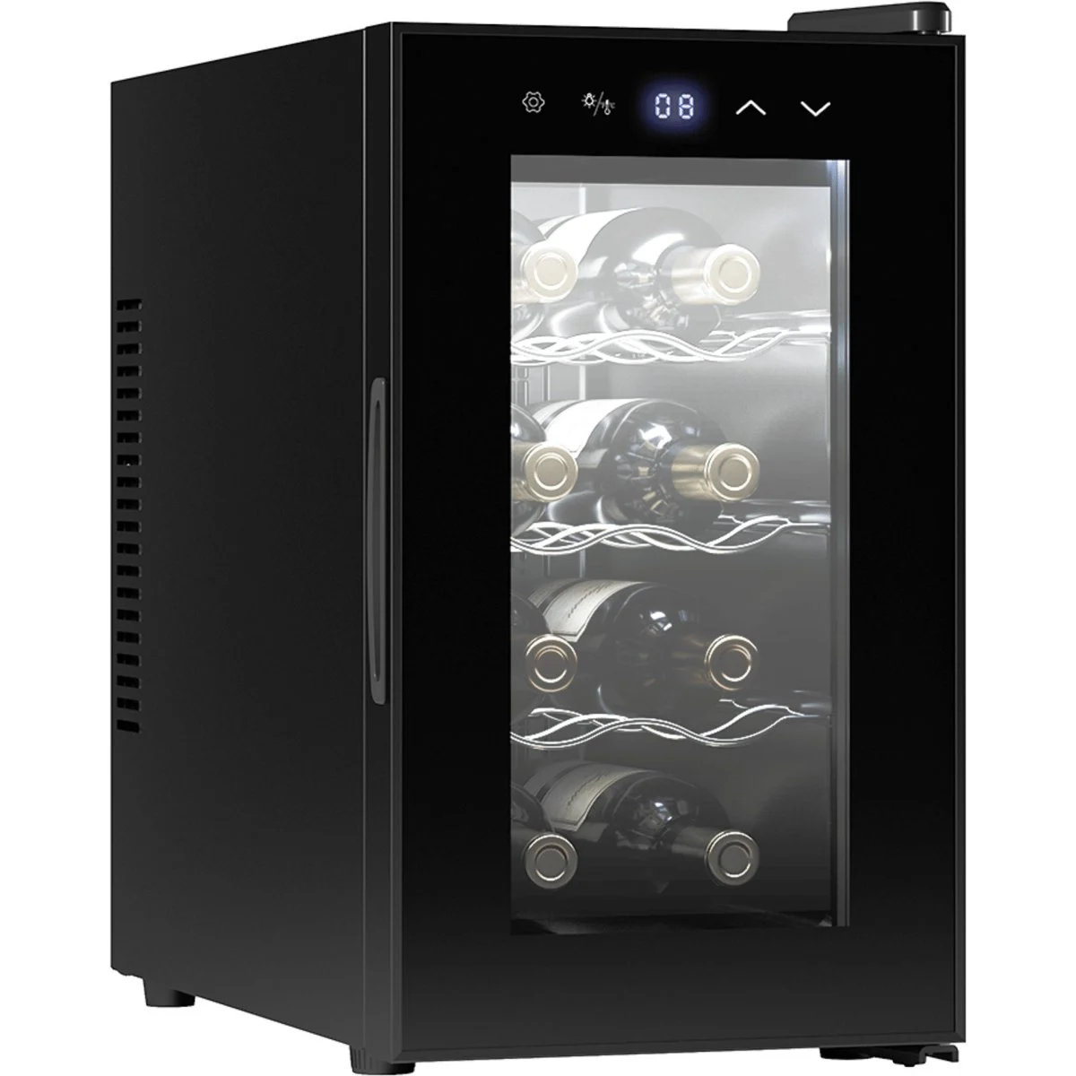 Vinoteca Cecotec GrandSommelier 830 6 Botellas Enfriamiento Silencioso