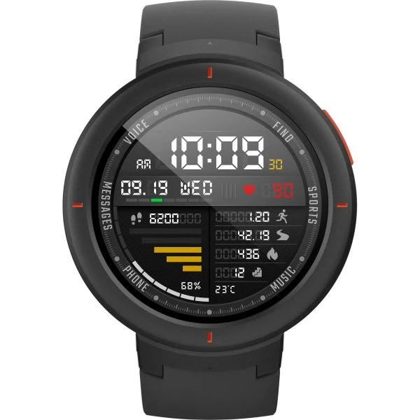 Reloj inteligente Xiaomi Amazfit Verge Negro IP68 5 días