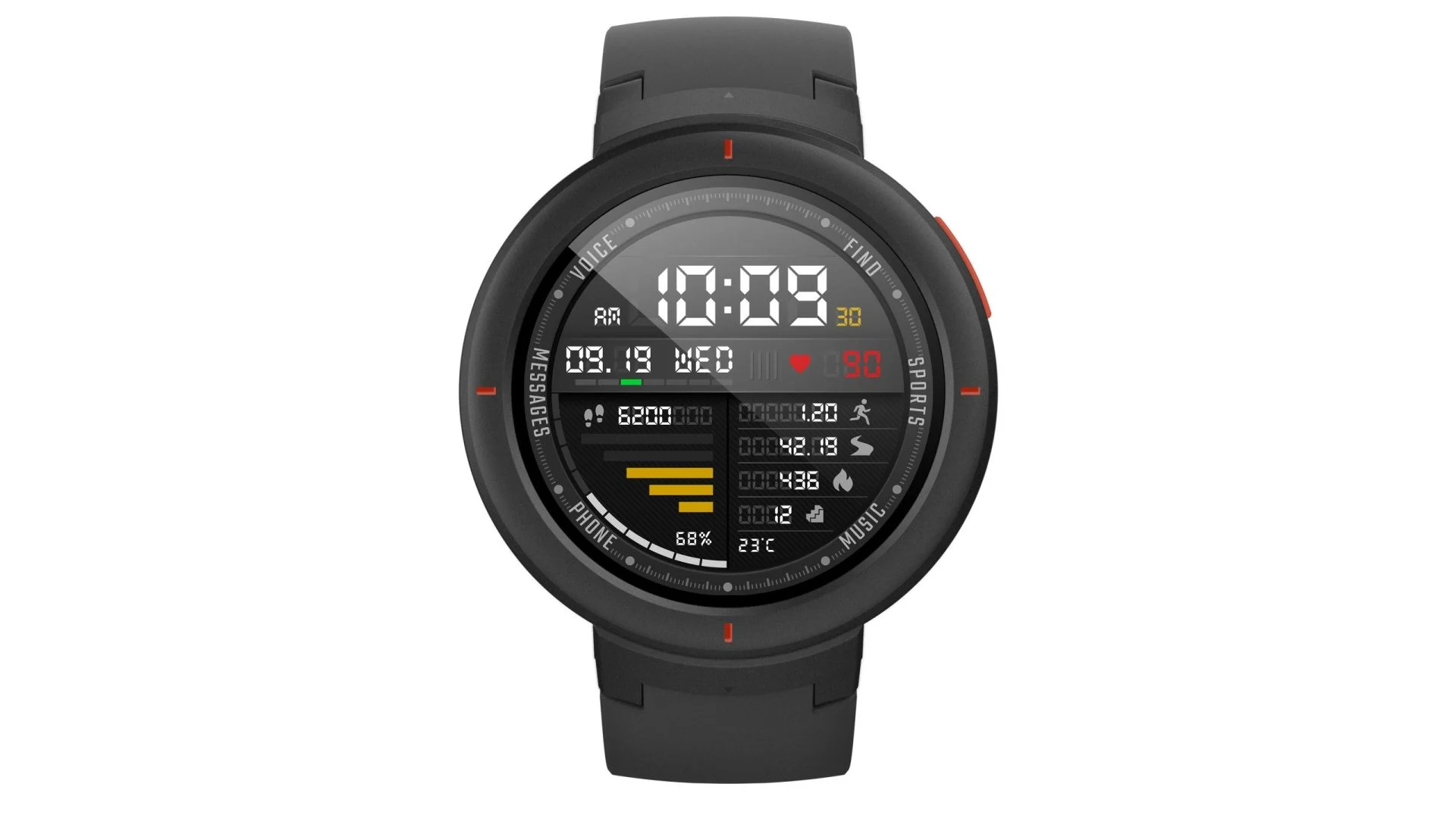 Reloj inteligente Xiaomi Amazfit Verge Negro IP68 5 días