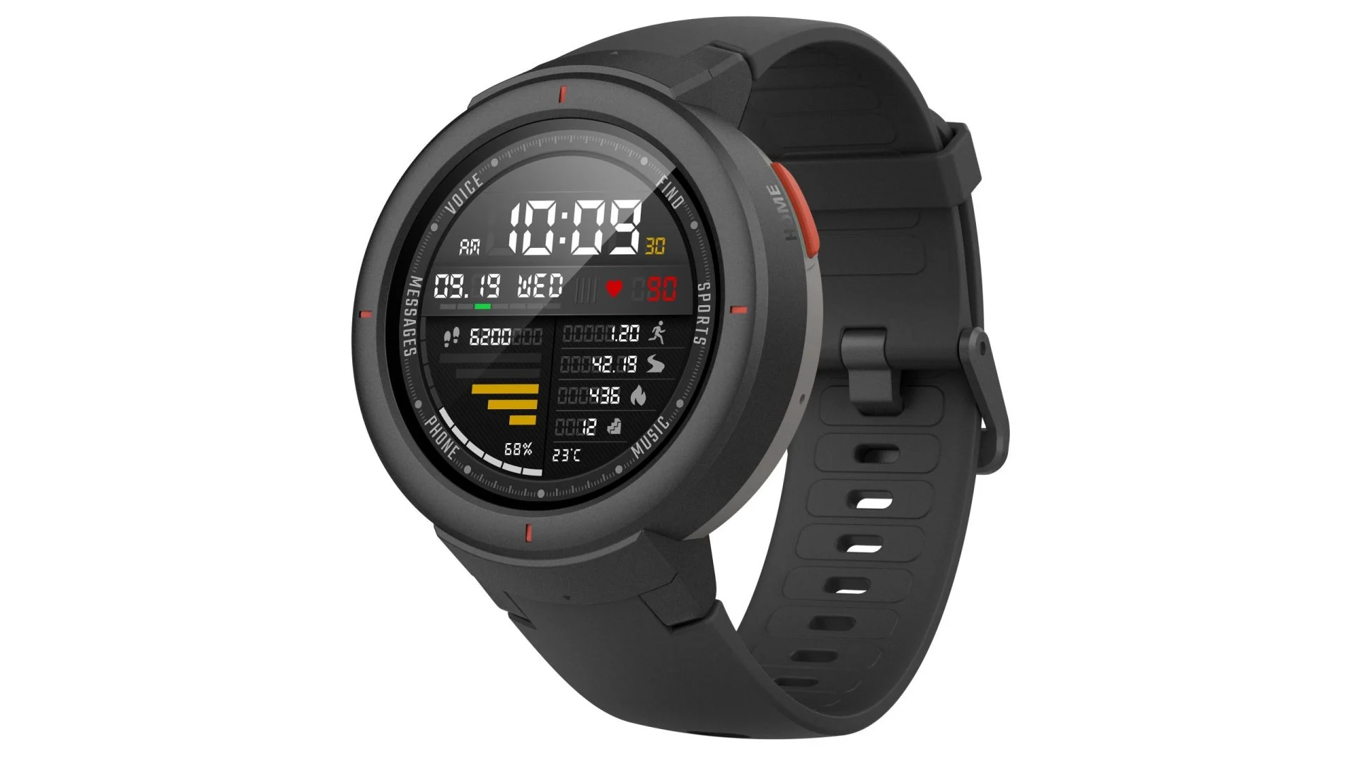 Reloj inteligente Xiaomi Amazfit Verge Negro IP68 5 días