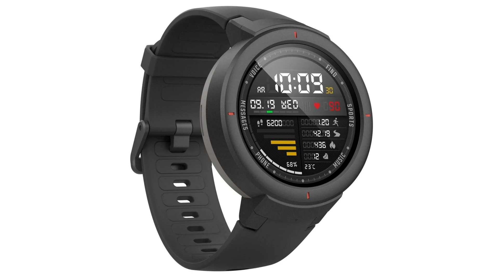 Reloj inteligente Xiaomi Amazfit Verge Negro IP68 5 días