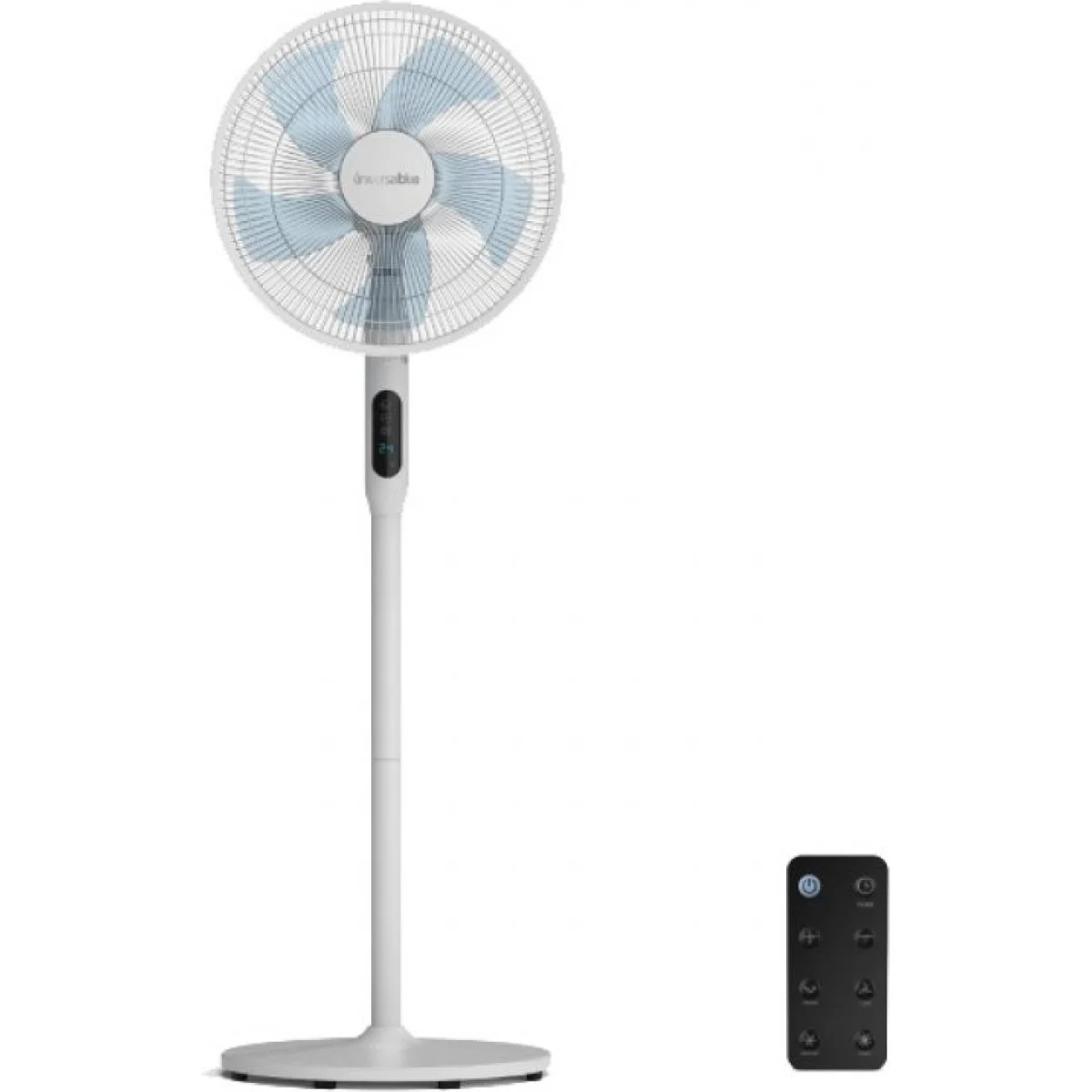 Ventilador de Pie Universal B. Zernatt 7045W Blanco