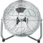 Ventilador Circular Sogo 12" 30cm 55W Oscilante Cromo