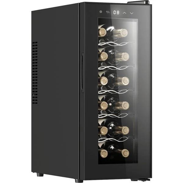 Vinoteca Cecotec GrandSommelier 1250 12 Botellas Enfriamiento Termoeléctrico
