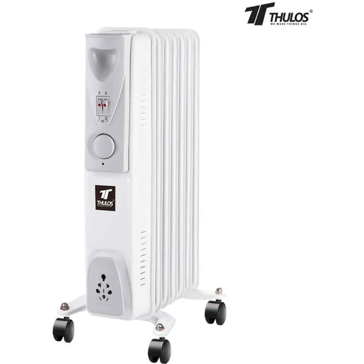 Radiador de aceite Thulos R702 1500 W Blanco