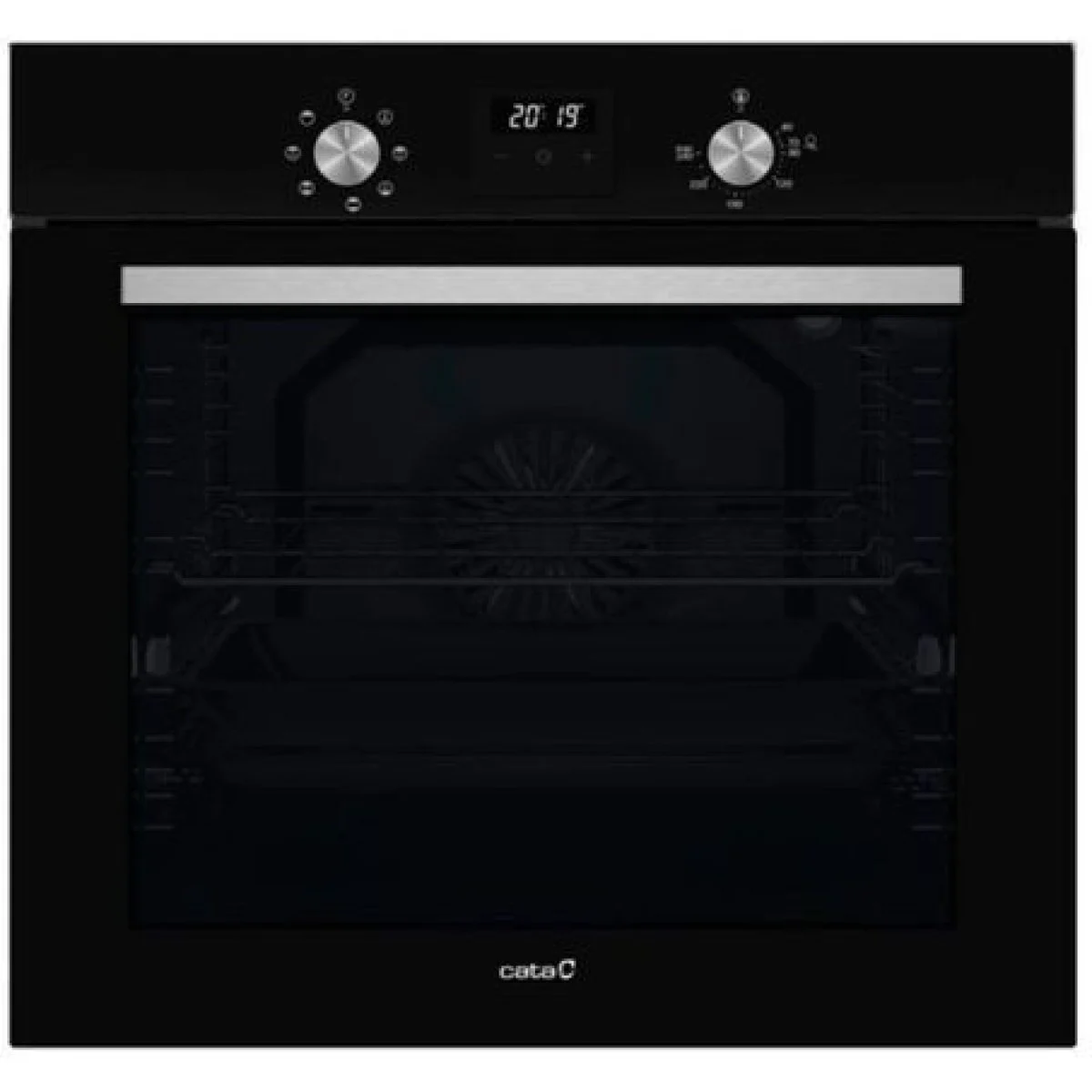 Horno Multifunción Cata MDS 8007 BK 80L Display Digital Cristal Negro