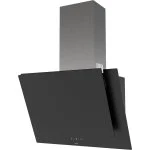Campana Cata 60 cm Cristal Negro Inclinada 645 m³/h Silenciosa