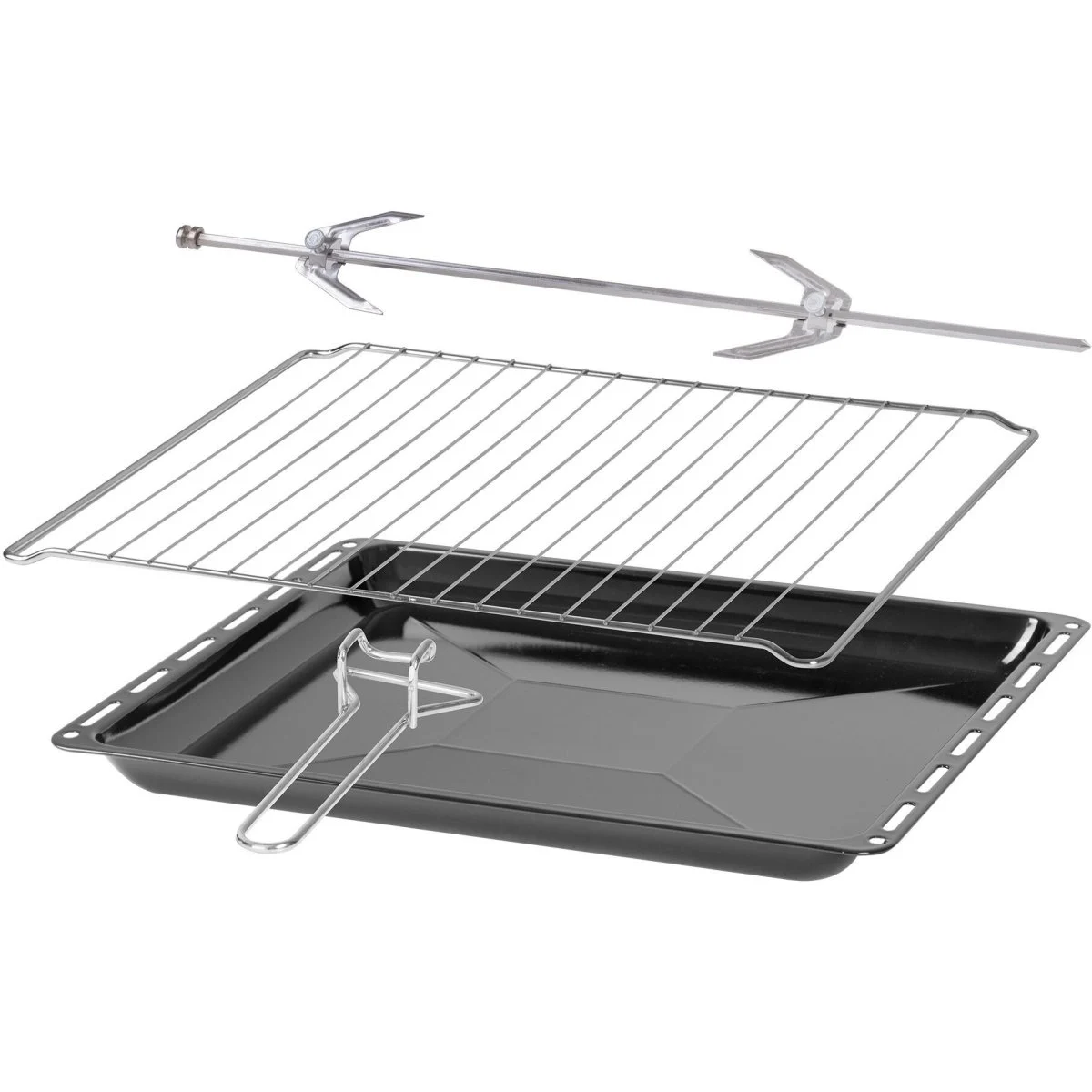 Horno sobremesa Sogo 70 L Negro 2000 W Convección Rotisserie