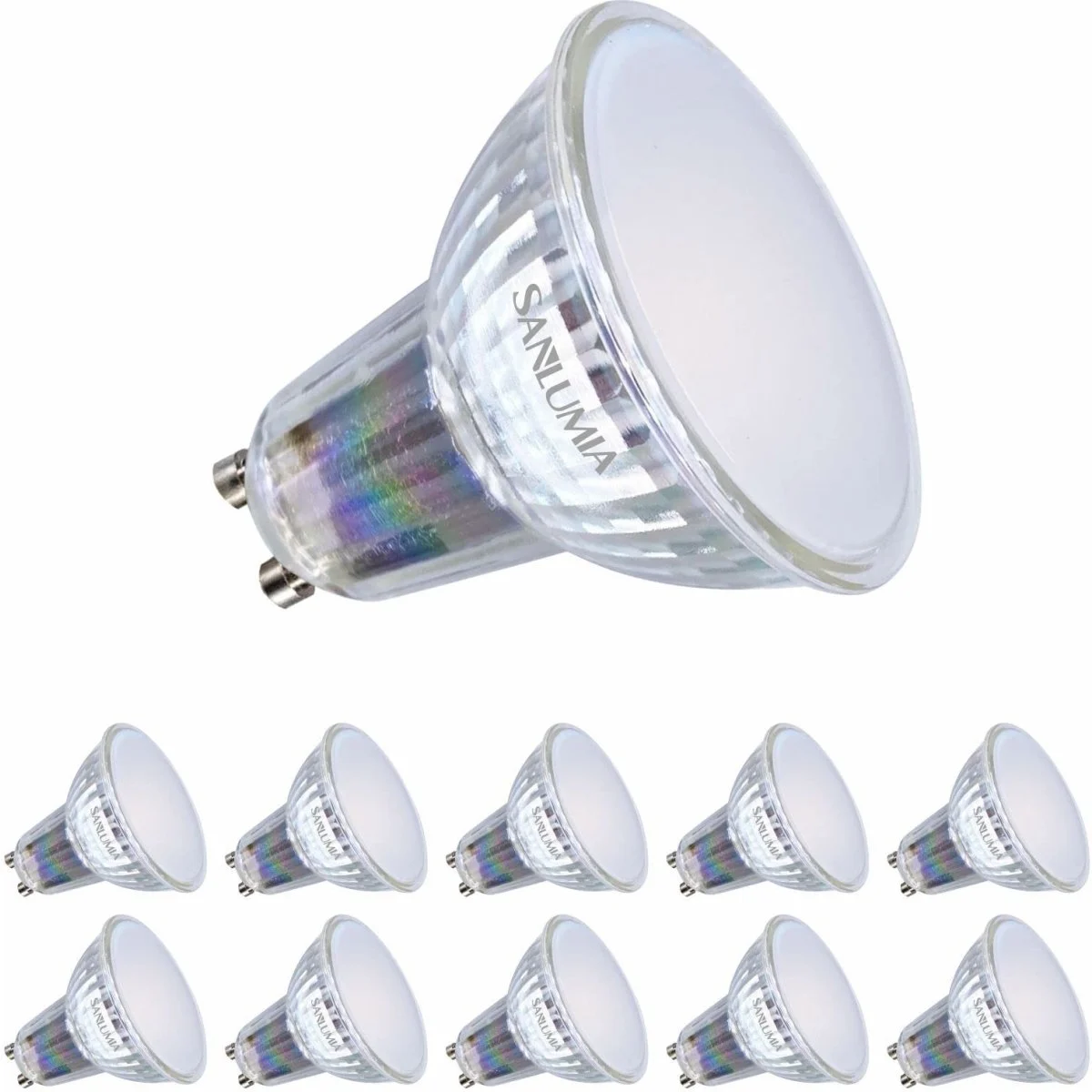 Bombilla LED Dicróica GU10 7W Fría